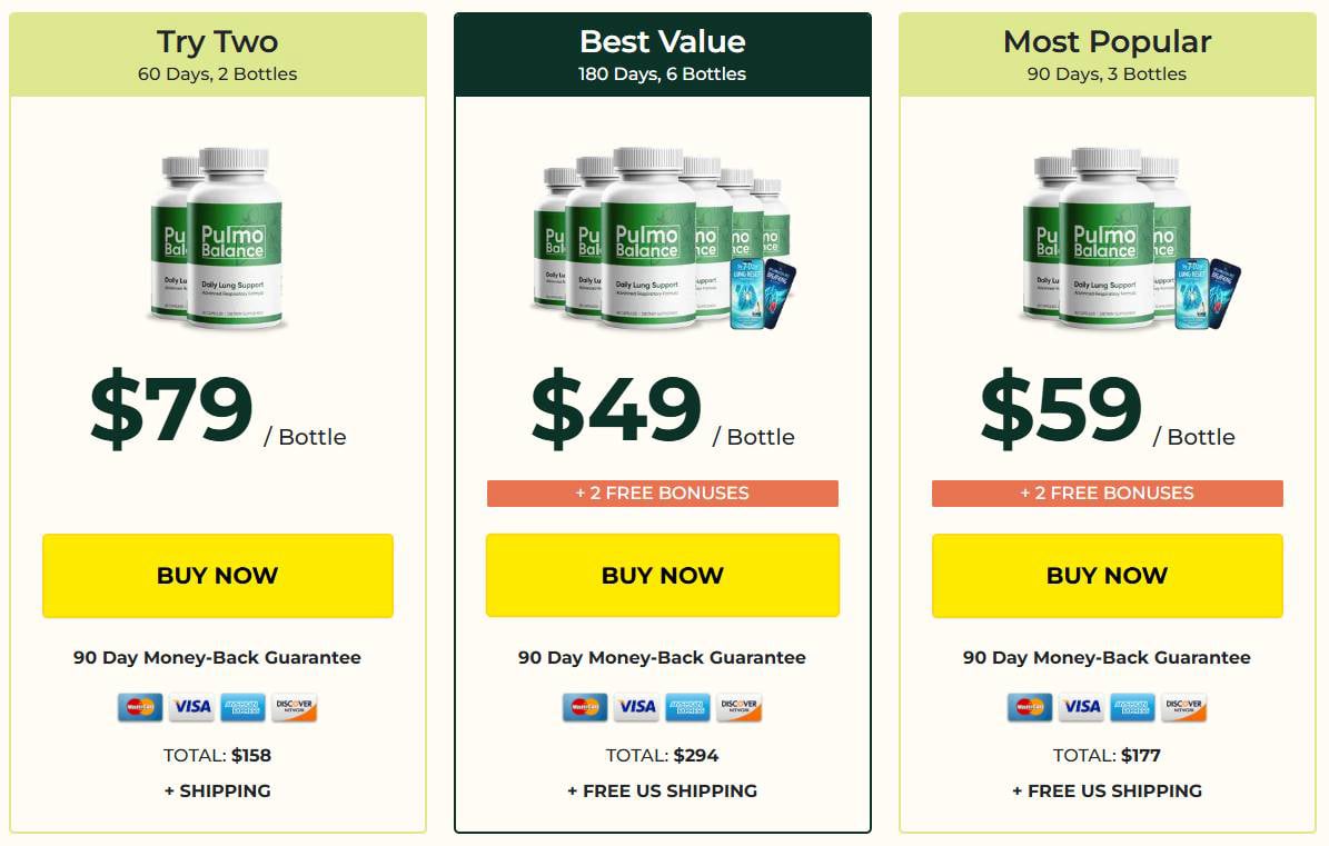 Pulmo Balance Product Offer